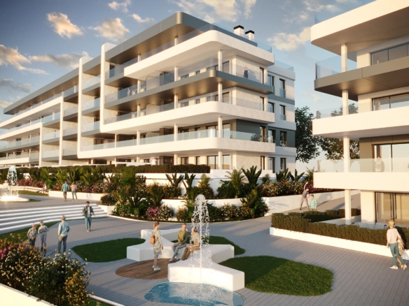 Apartamentos en Alicante con vistas impresionantes al mar y golf