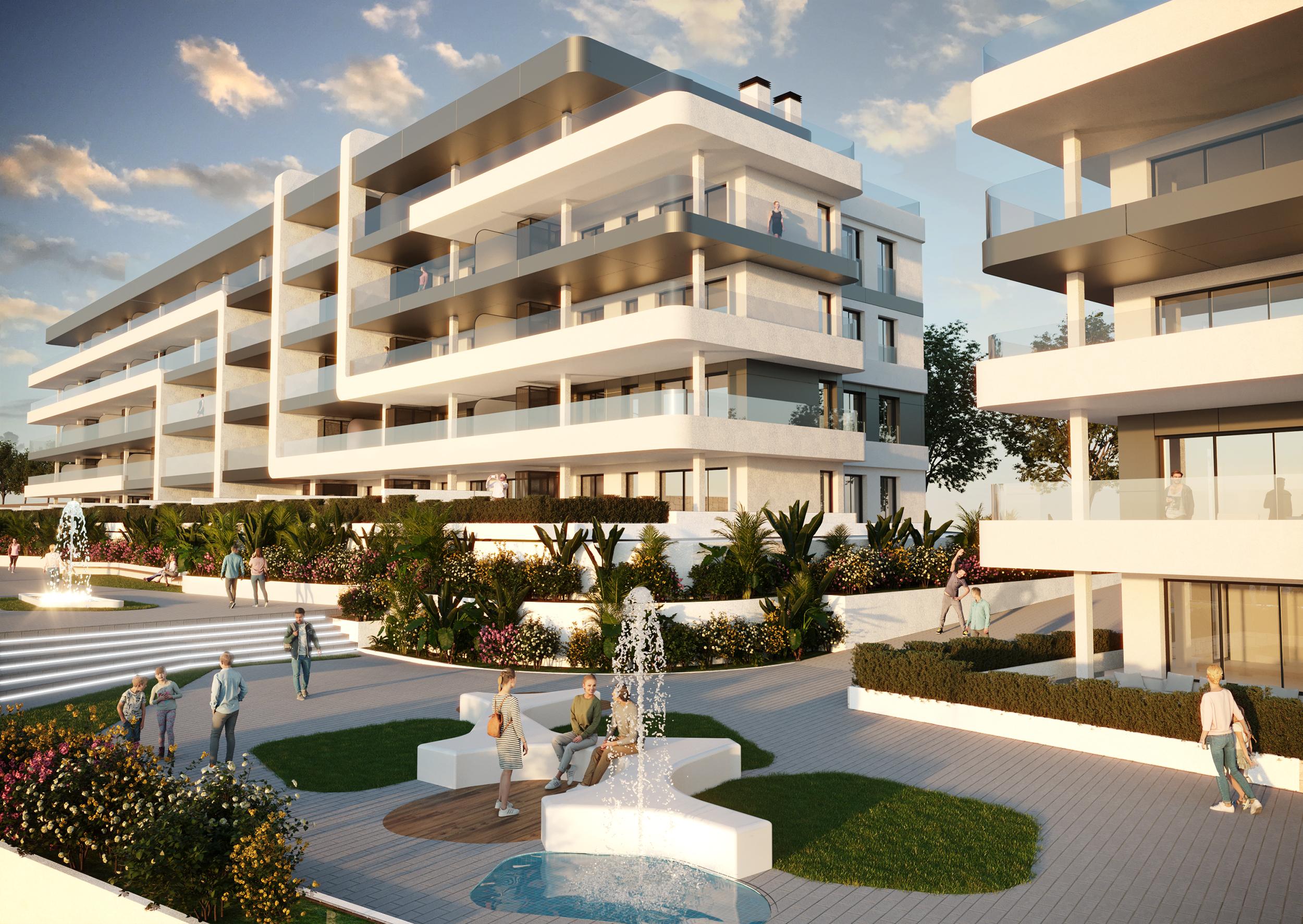 001_0 Apartamentos en Alicante con vistas impresionantes al mar y golf