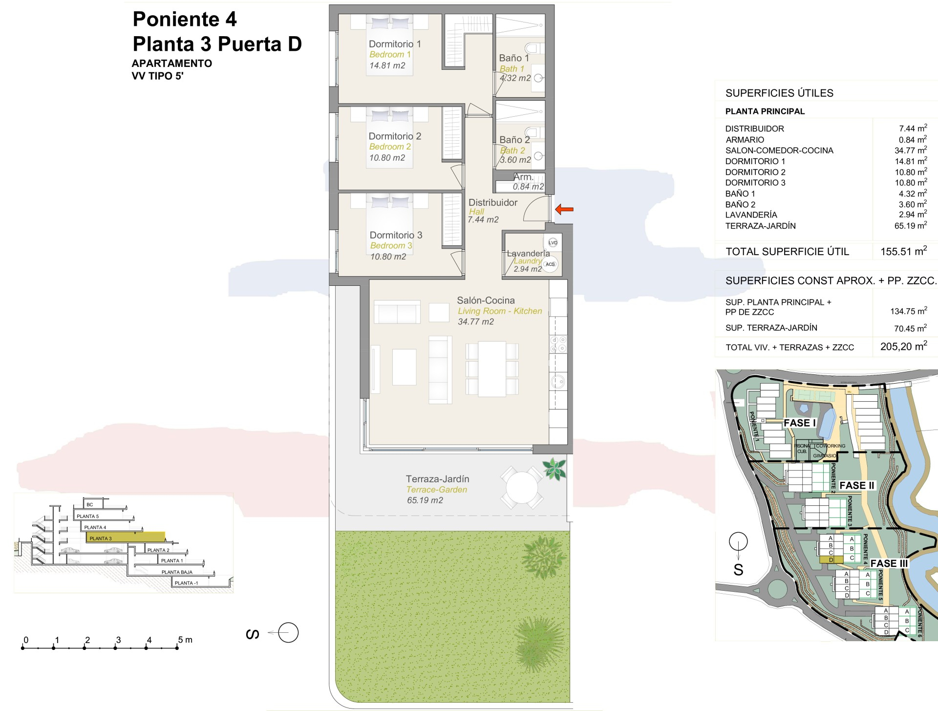 Impresionante apartamento en Finestra con vistas panorámicas