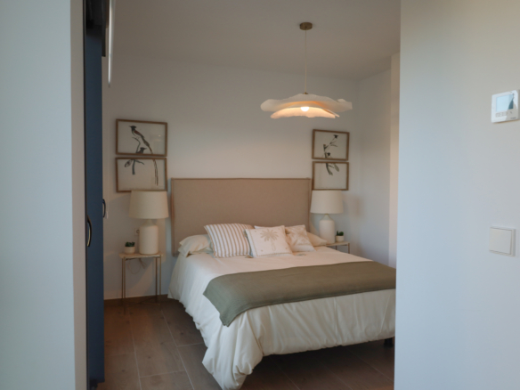 Precioso apartamento cerca de la playa de Villajoyosa con vistas