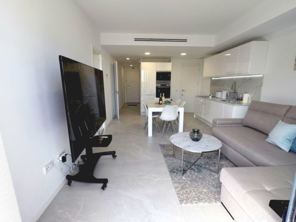 Duplex con vista a Benidorm, Fienstrat