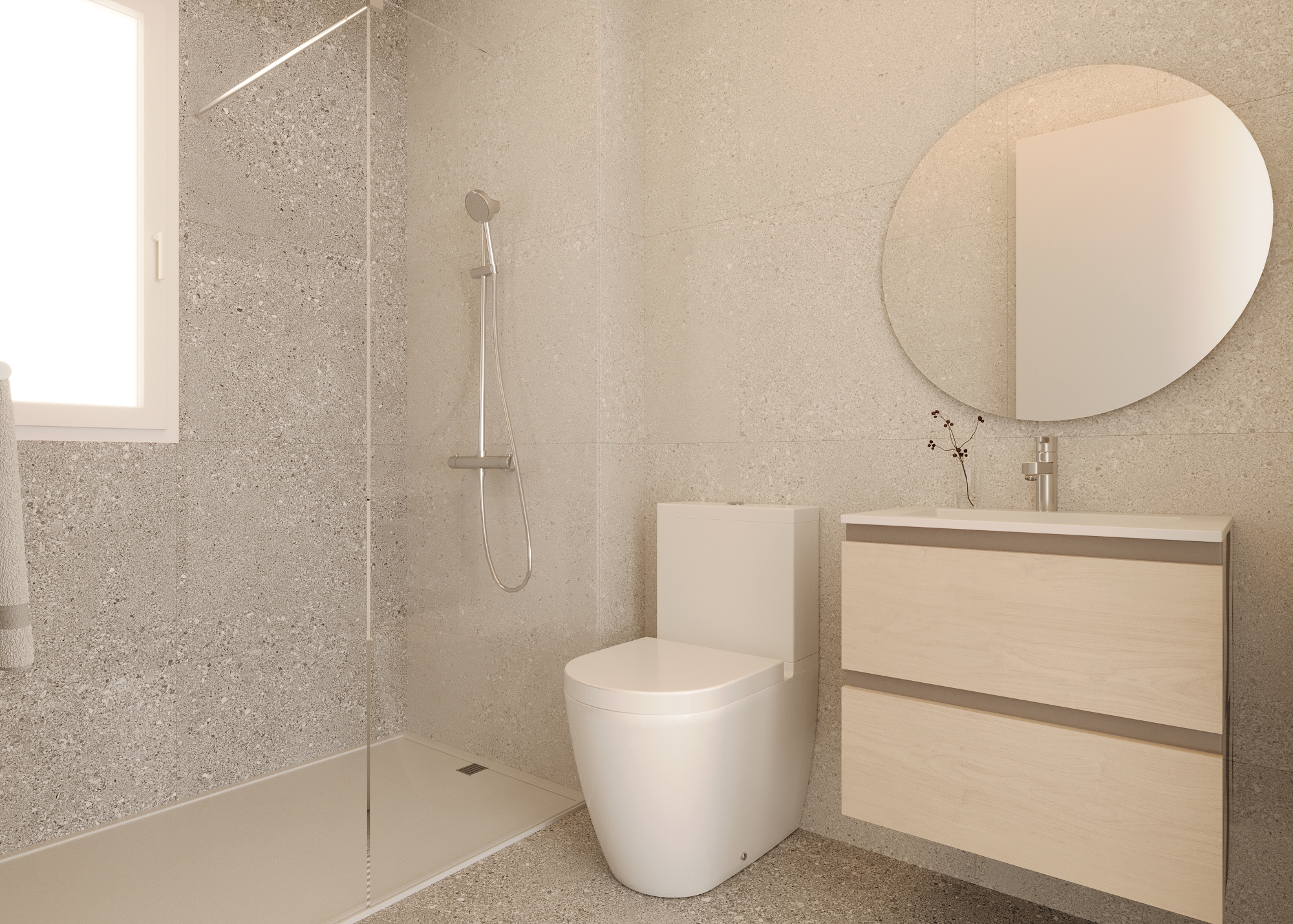 B8.3_Breeze-phase2-VILLA-Balcon Finestrat-Bathroom-January 24 Villas unifamiliares en Finestrat