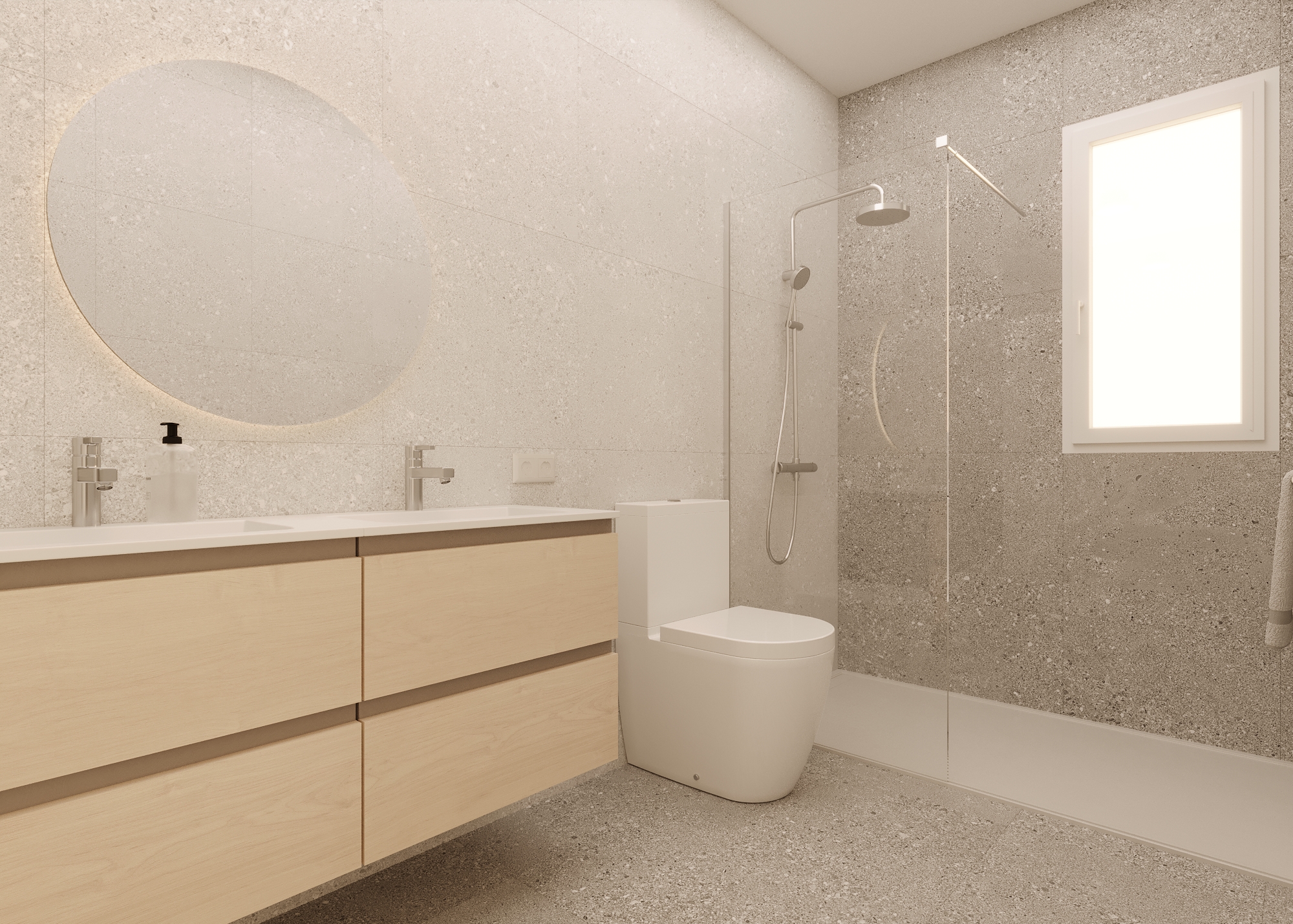 B8.4_Breeze-phase2-VILLA-Balcon Finestrat-Bathroom-January 24 Villas unifamiliares en Finestrat