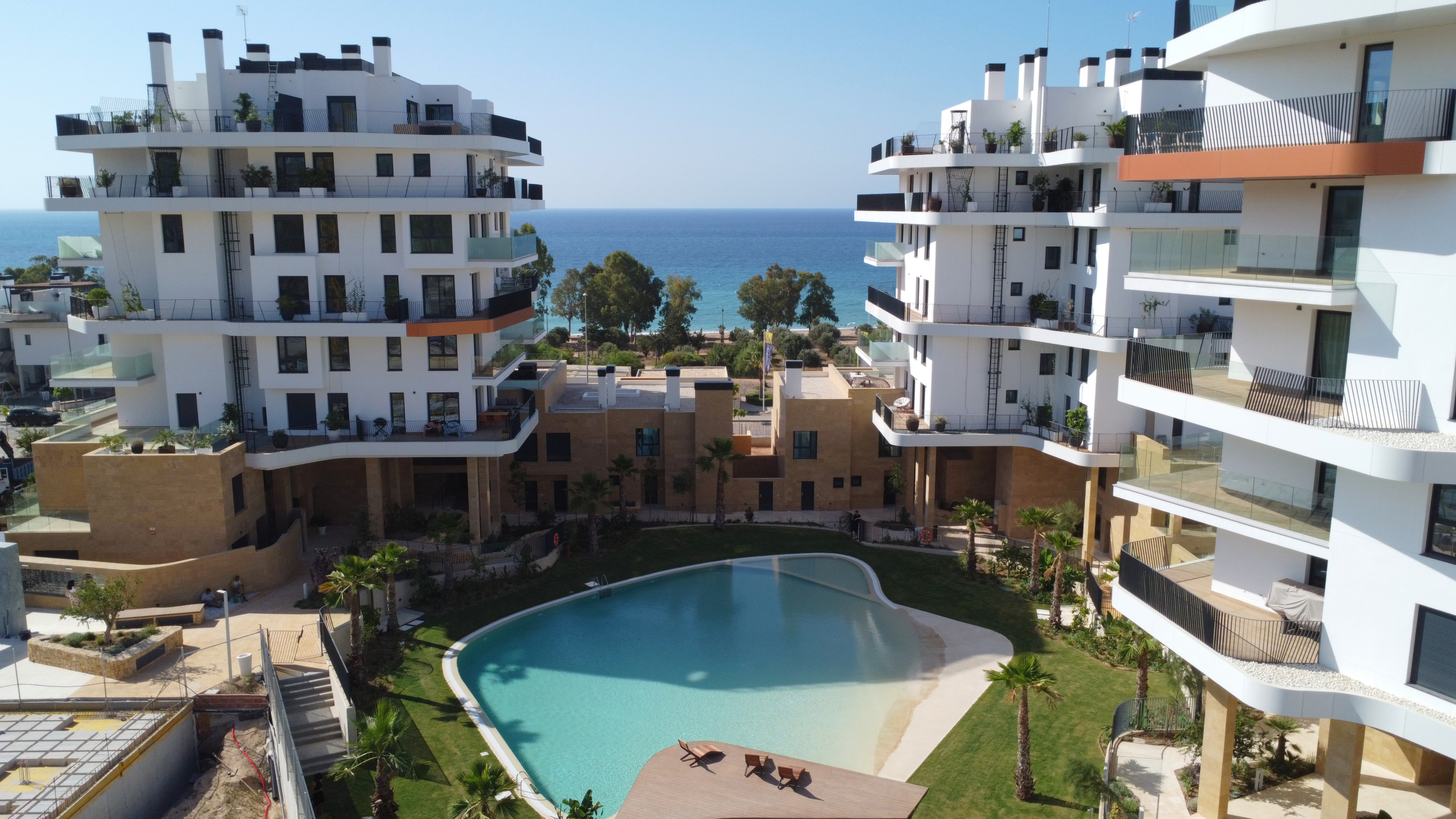 Precioso apartamento cerca de la playa de Villajoyosa con vistas