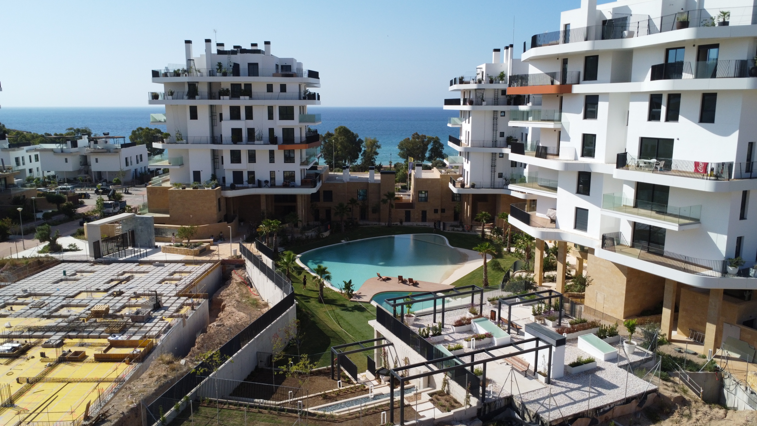 Precioso apartamento cerca de la playa de Villajoyosa con vistas