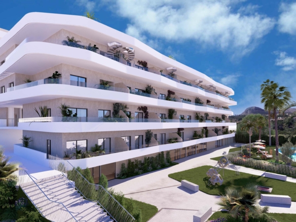 Nuevos apartamentos de calidades superiores en La Nucía