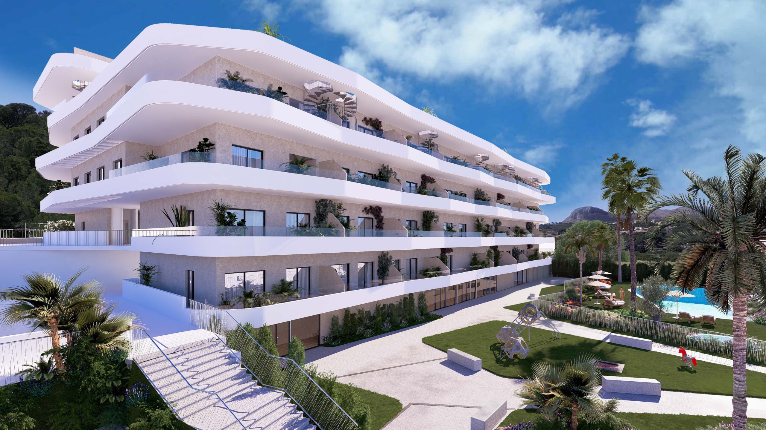 Nuevos apartamentos de calidades superiores en La Nucía