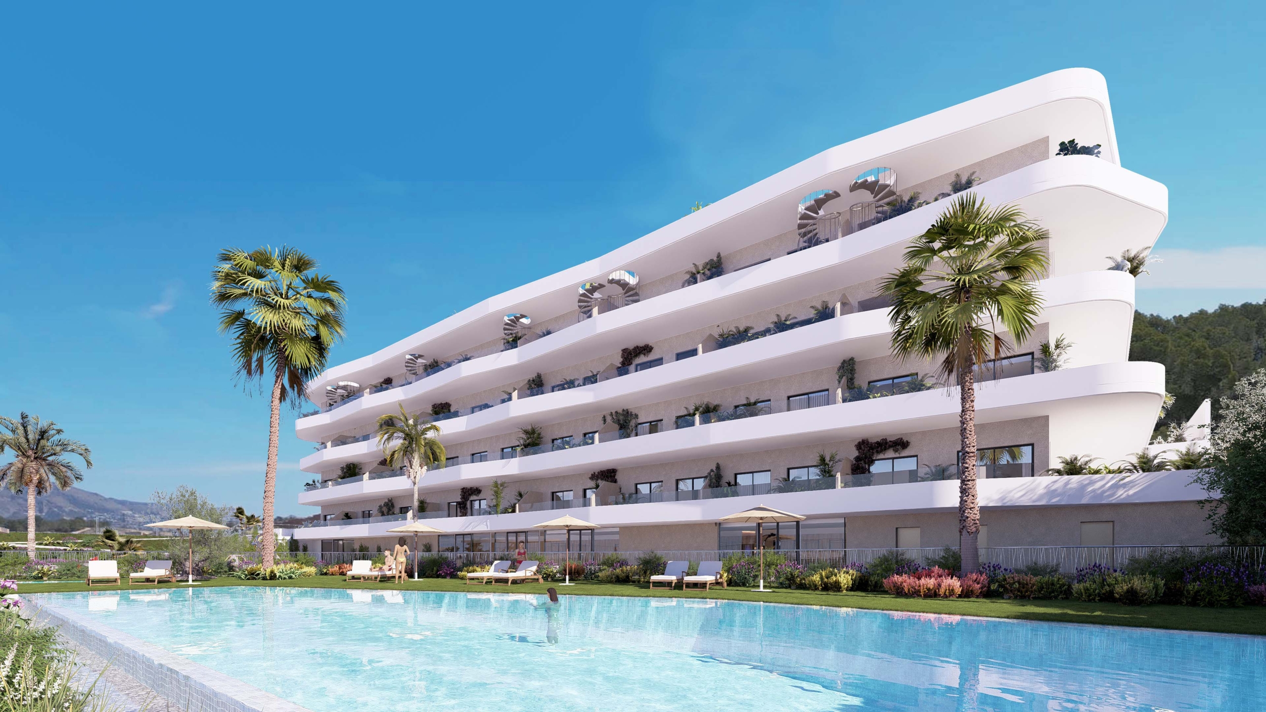 Nuevos apartamentos de calidades superiores en La Nucía