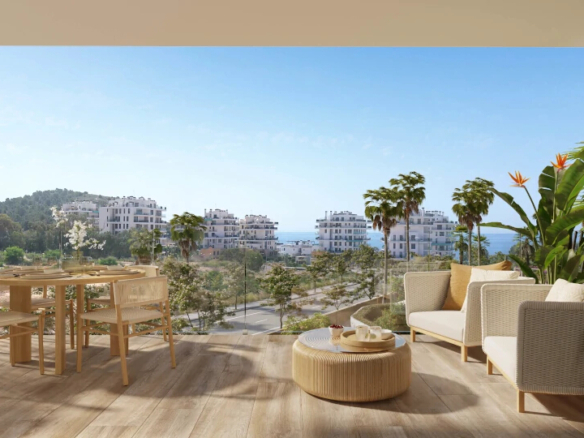 Precioso apartamento ne la primera linea del mar en Villajoyosa