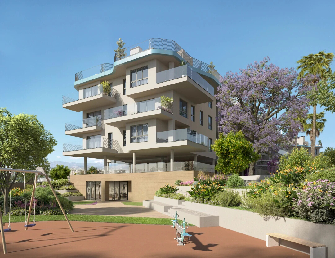 Renders_Azure_6 Precioso apartamento ne la primera linea del mar en Villajoyosa