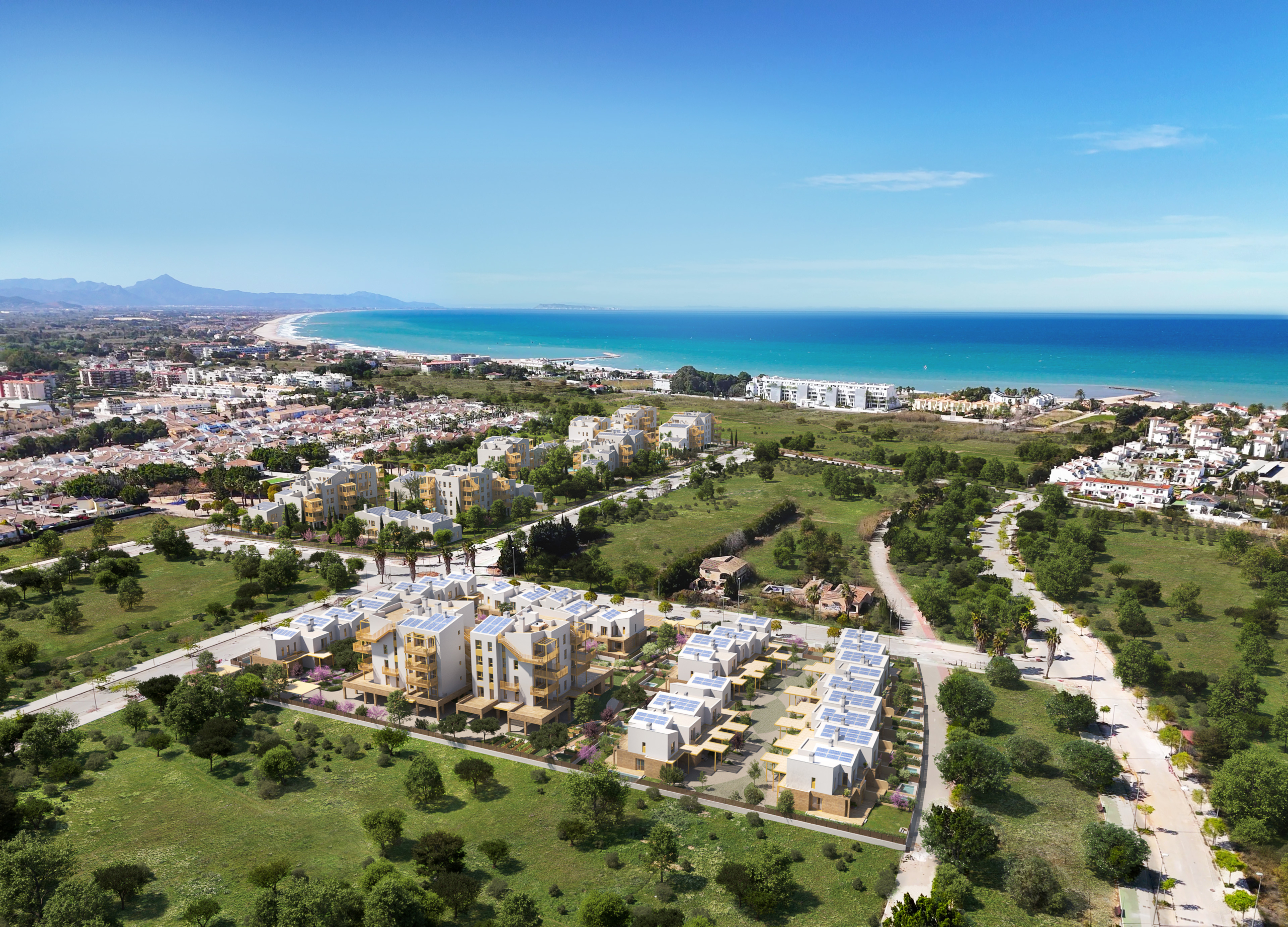 En Vergel, Denia,exlusivos adosados cerca del mar