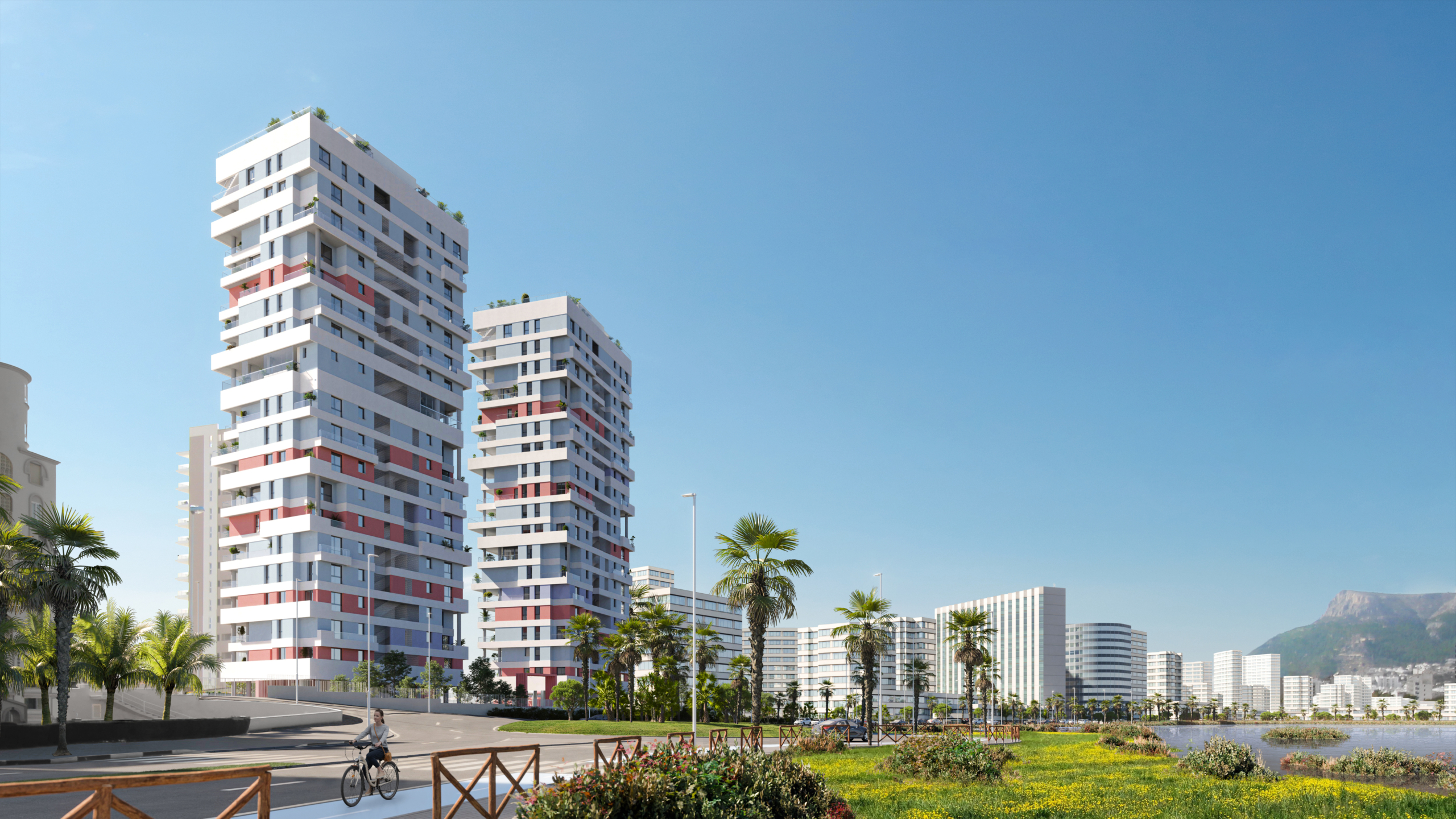 V01_mod Increíble apartamento en Calpe, cerca de la playa de montaña Ifach
