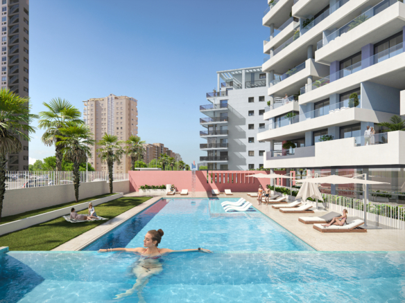 Increíble apartamento en Calpe, cerca de la playa de montaña Ifach