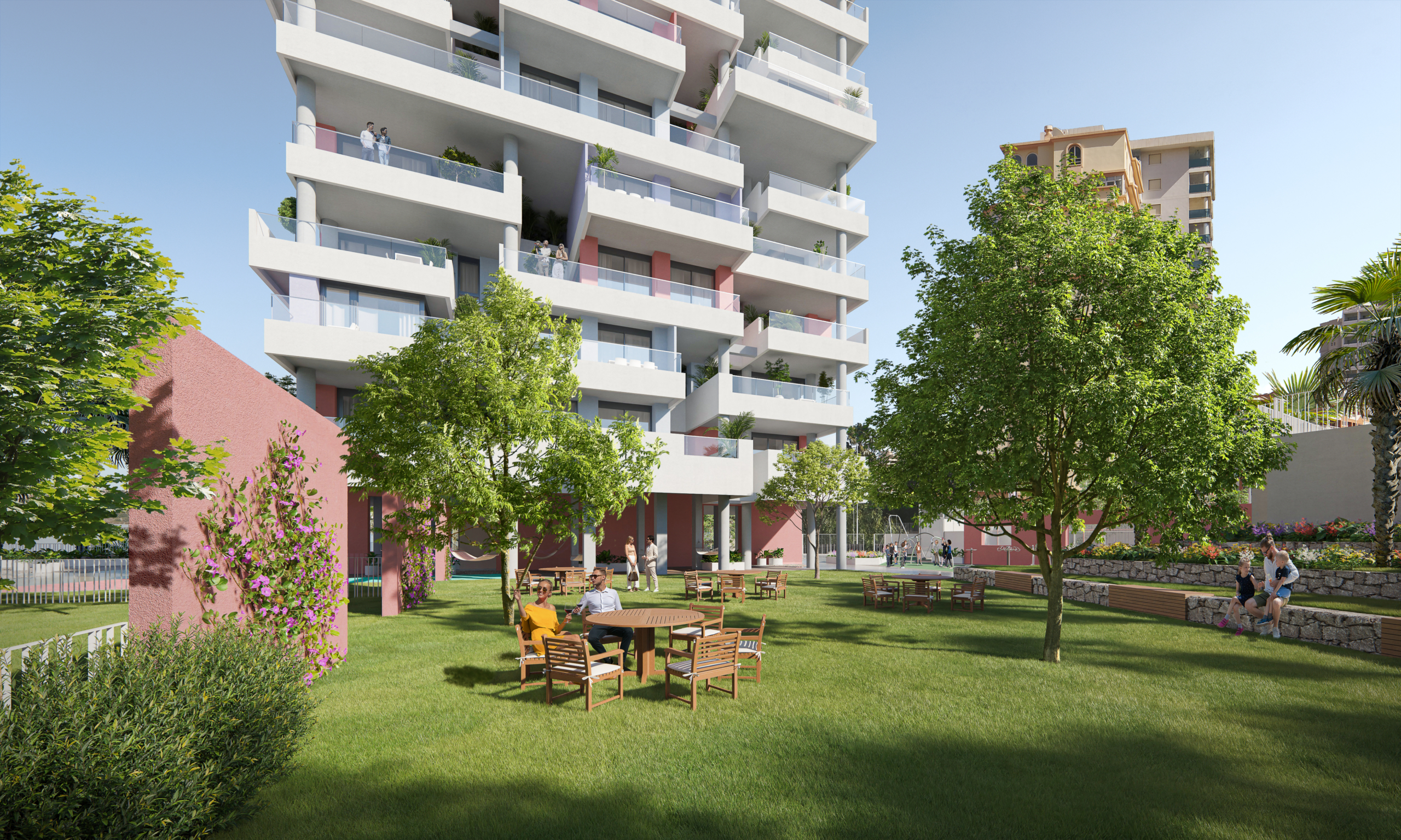 V06_FINAL Increíble apartamento en Calpe, cerca de la playa de montaña Ifach