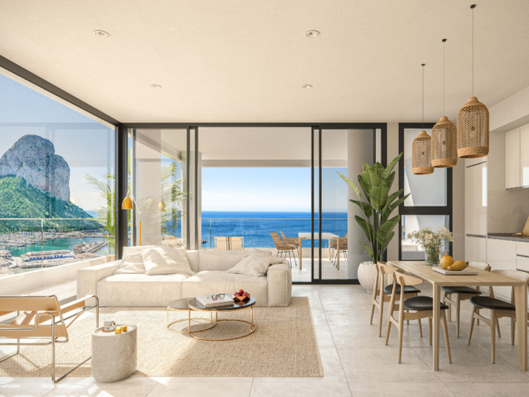 Increíble apartamento en Calpe, cerca de la playa de montaña Ifach