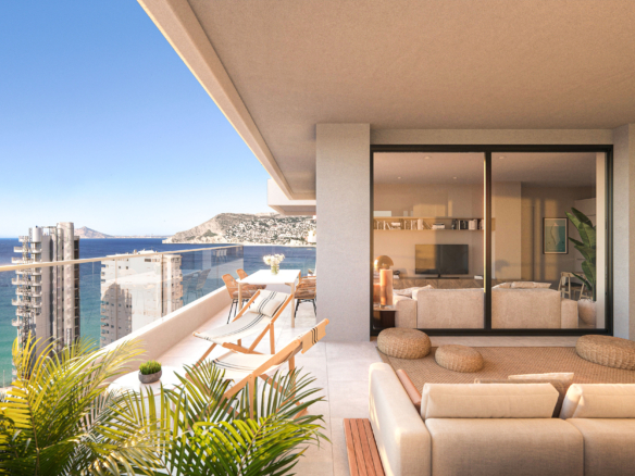 Increíble apartamento en Calpe, cerca de la playa de montaña Ifach