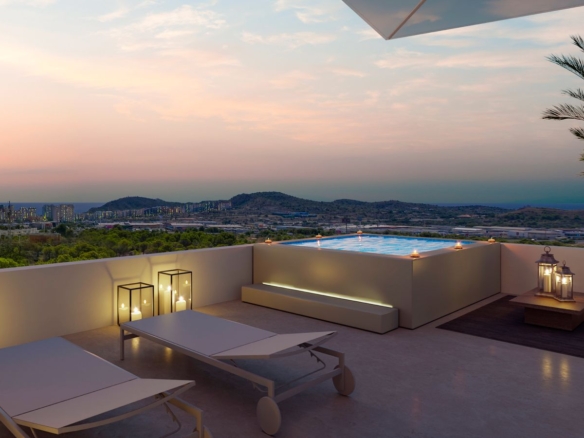 Una promoción de alta calidad y urbanización privilegiada Sierra Cortina, Finestrat