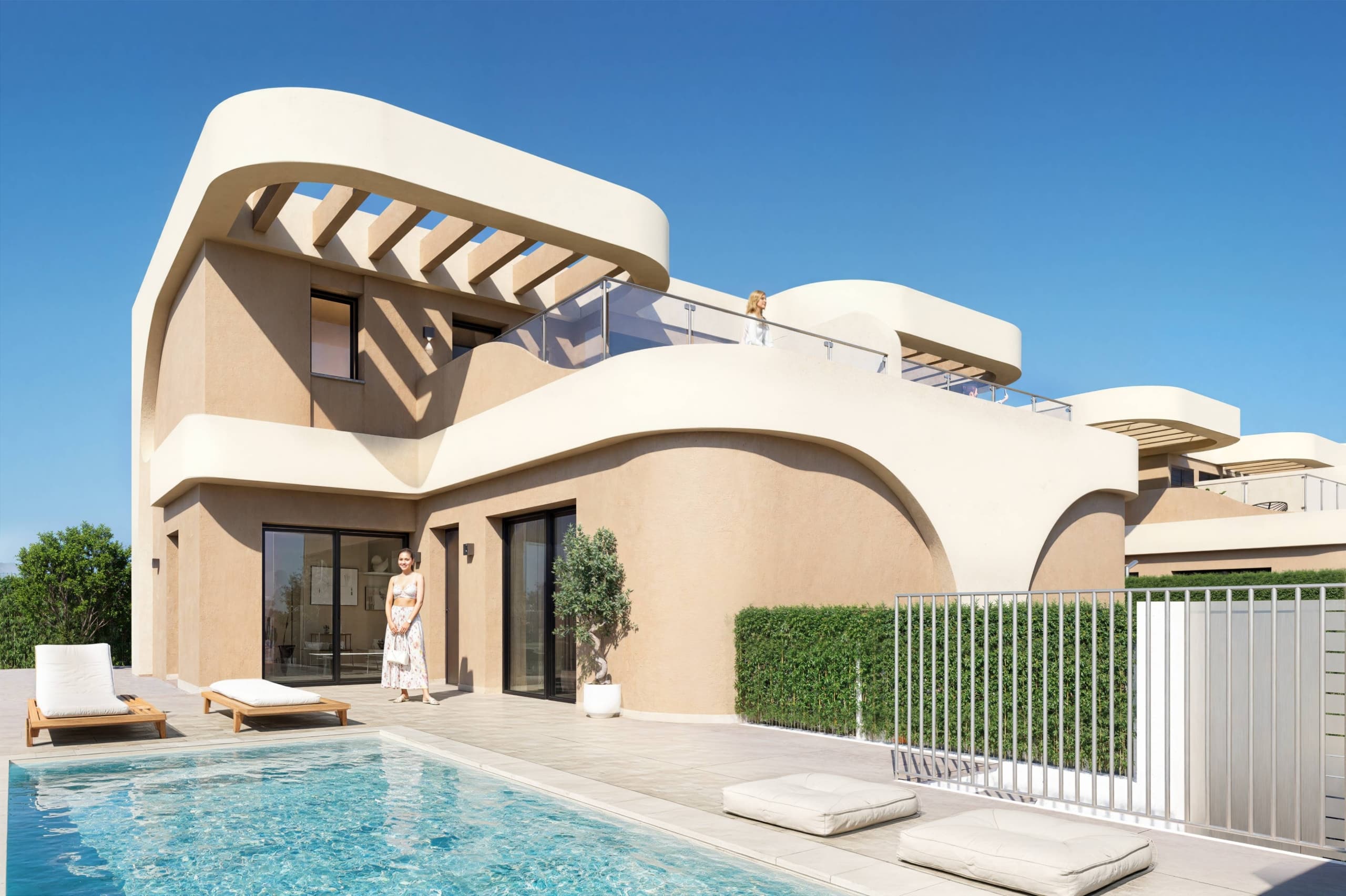 Villas de obra nueva en Daya Vieja