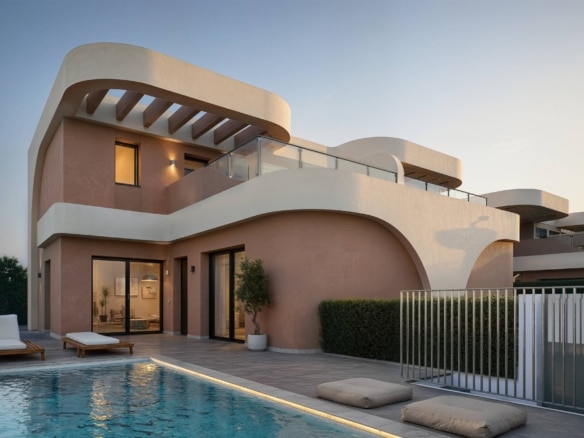 Villas de obra nueva en Daya Vieja<span class="ninja-ref-data" data-ref="DAYN0001" style="display:none;"></span>