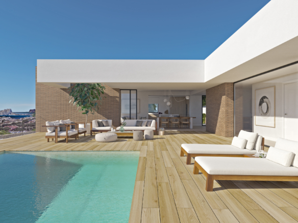 Villa de lujo en proyecto en un lugar precioso Cumbre del Sol