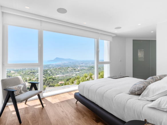 Villa de lujo en Altea de con impresionantes vistas panorámicas