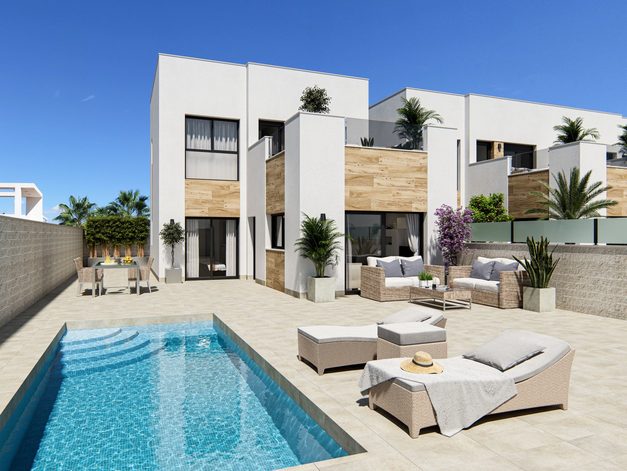 Villas de Obra Nueva en La Marina – San Fulgencio