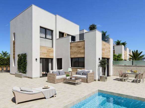 Villas de Obra Nueva en La Marina – San Fulgencio