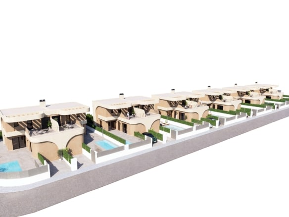 Villas de obra nueva en Daya Vieja