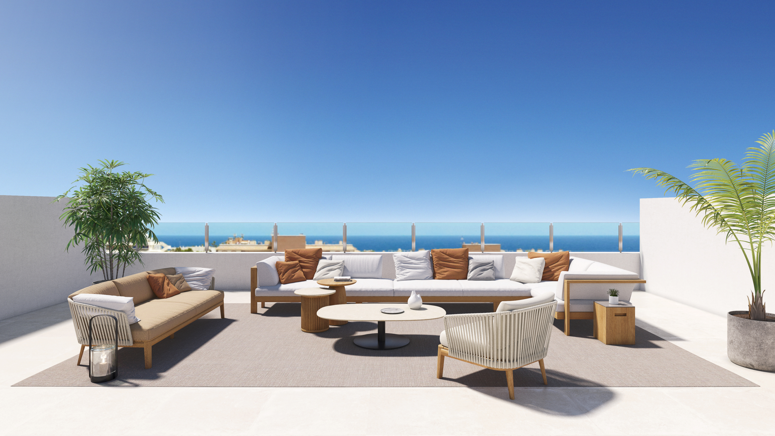 A6-Eden Beach-apartments-Torrevieja-terrace-solarium_Nov 24_2 Apartamentos de diseño y vistas al Mediterráneo La Mata, Torrevieja