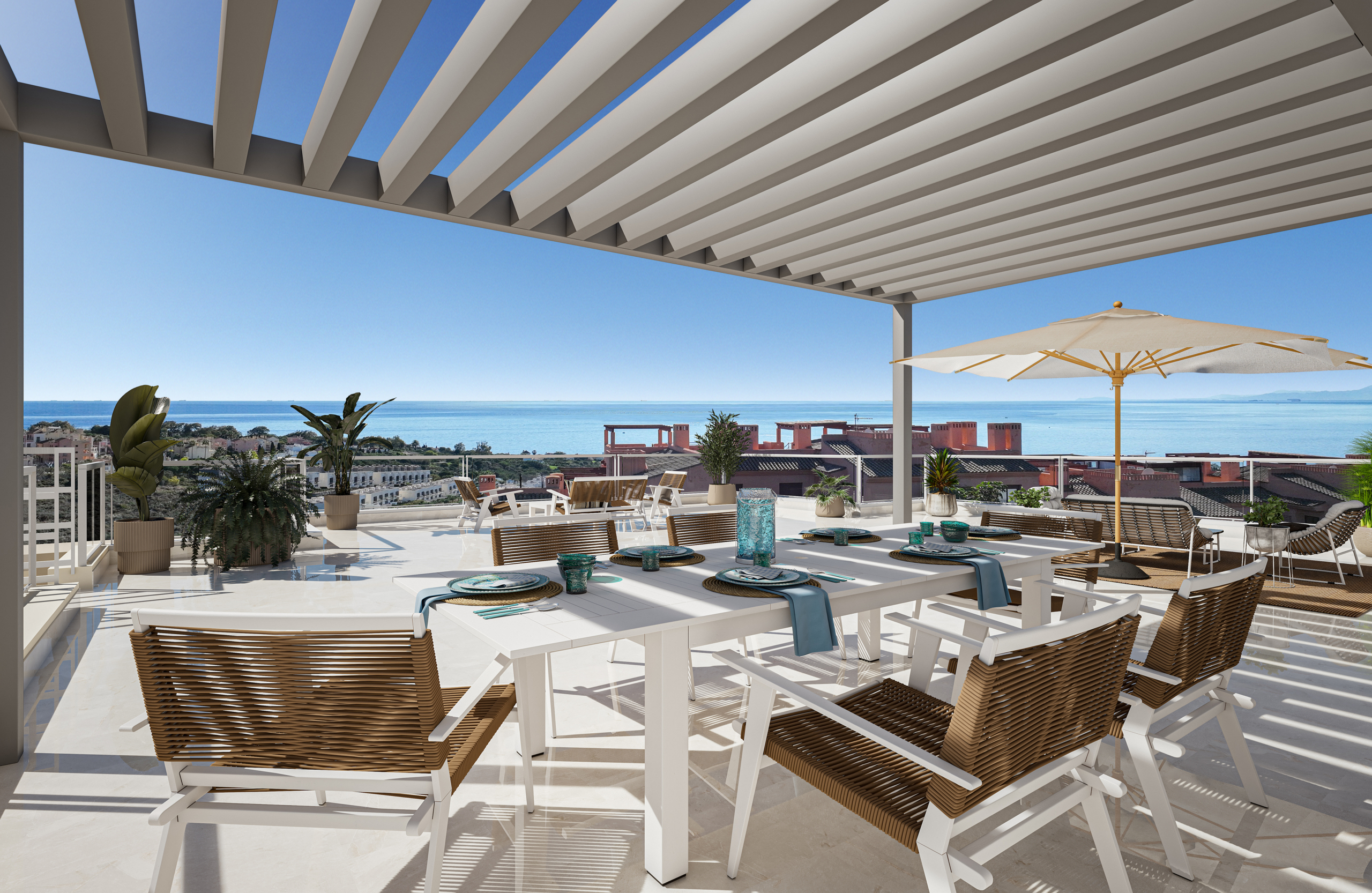 Vivir entre el mar y el golf en Manilva, Málaga