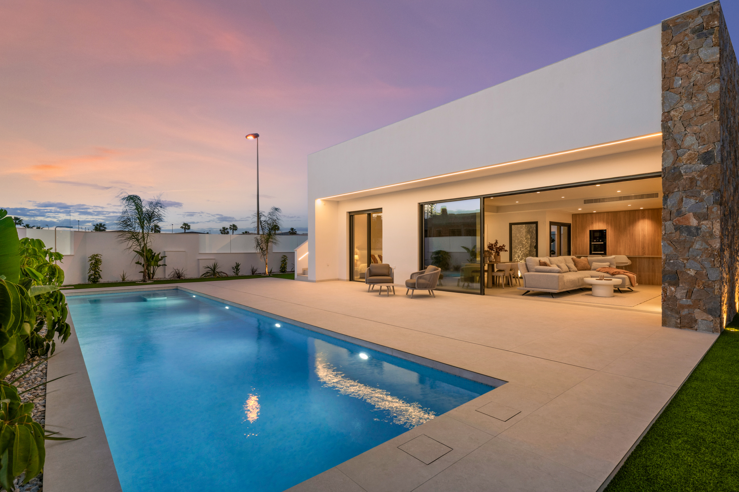 Villas de lujo en Los Alcázares