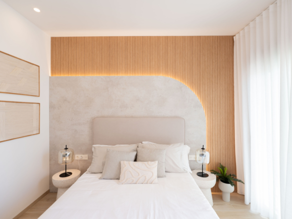 Villas en construcion cerca de prestigioso camo de golf en Los Alcázares