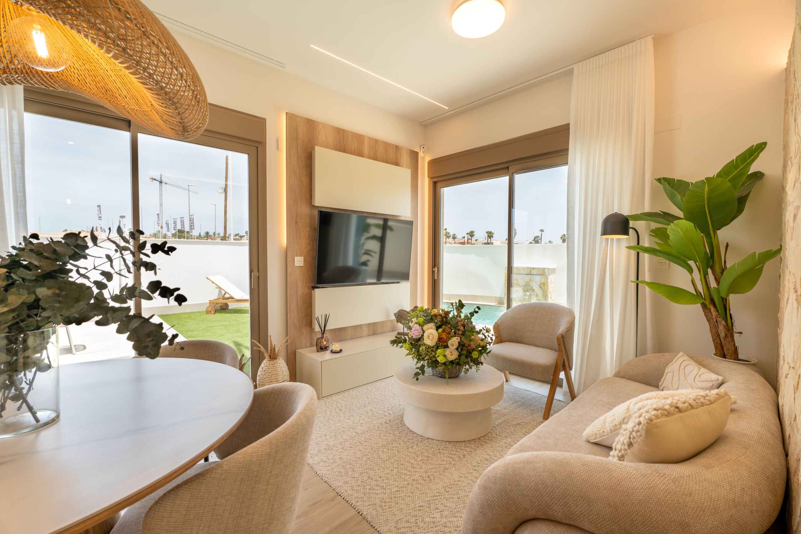 AREAbeach VI – Show House IV (72) Villas en construcion cerca de prestigioso camo de golf en Los Alcázares