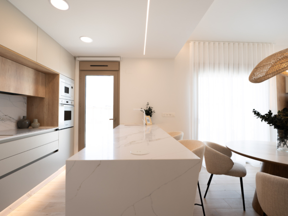 Villas en construcion cerca de prestigioso camo de golf en Los Alcázares