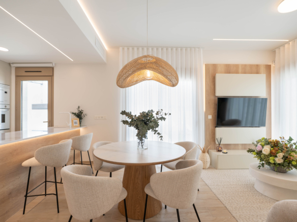 Villas en construcion cerca de prestigioso camo de golf en Los Alcázares