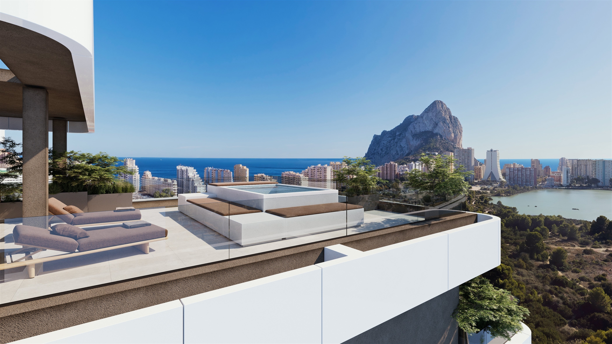 Atico_Lateral_Vista_General_HQ_.0000_00003 Un proyecto excepcional Luxury Urban Resort en Calpe