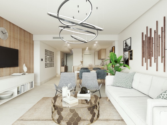 Nueva promocione en construcion en una zuna de total lujo y vistas panorámicas en Malaga