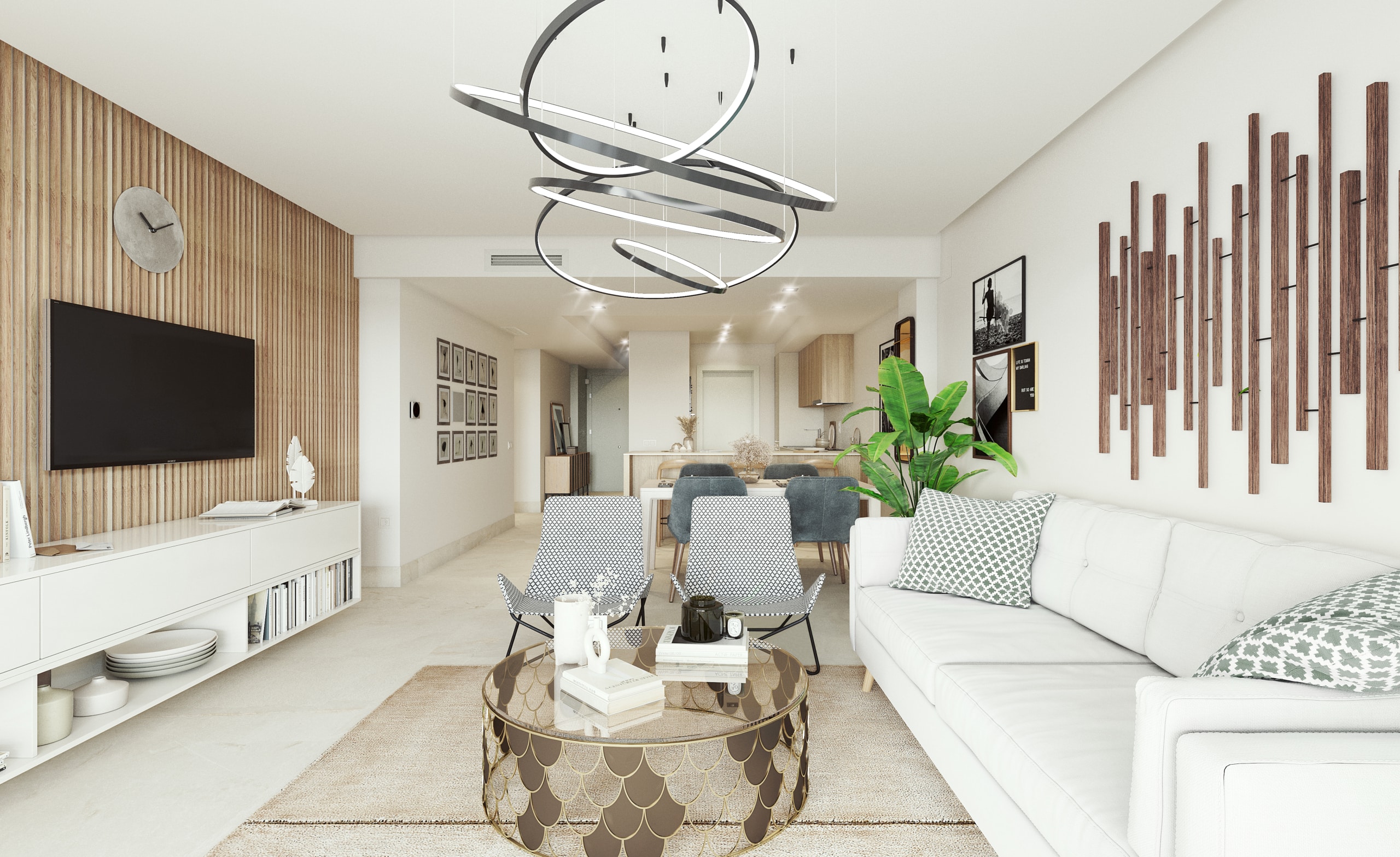 Nueva promocione en construcion en una zuna de total lujo y vistas panorámicas en Malaga