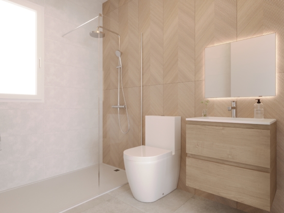 Nueva promoción de casas adosadas en construcción en Balcon de Fienstrat,