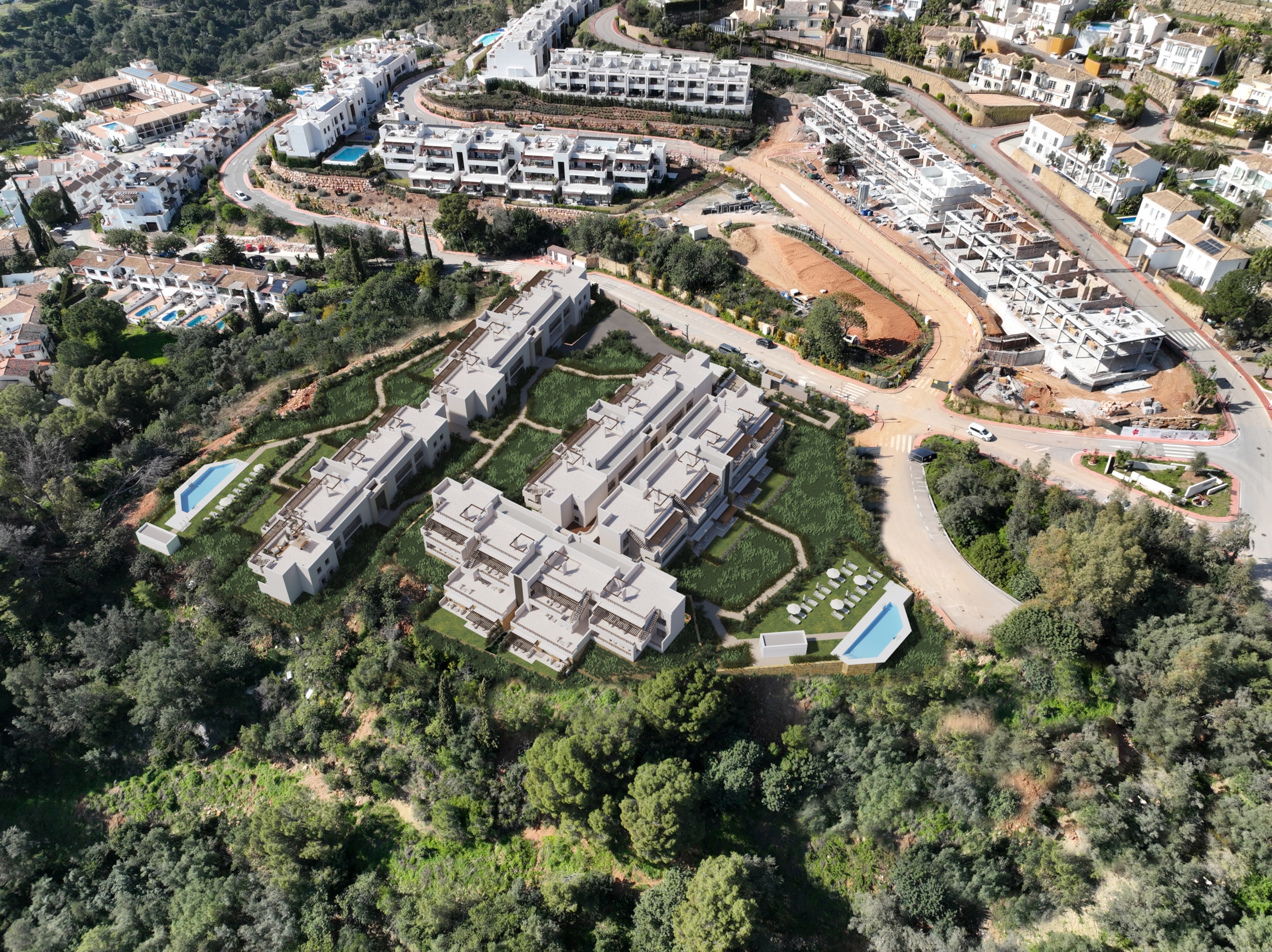 Nueva promocion en construcción en Istan, Malaga (urb. Balcones del Lago y Cerros del Lagos)