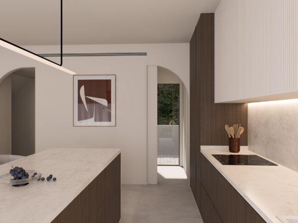 Villas pareadas en construcción , Gran Alacant, Alicante