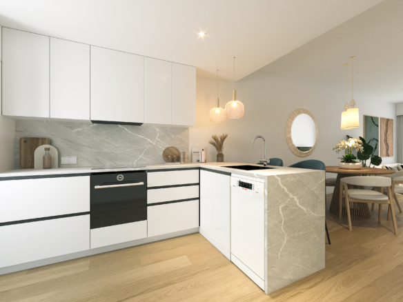 Apartamento en construcción en Alfaz de Pi