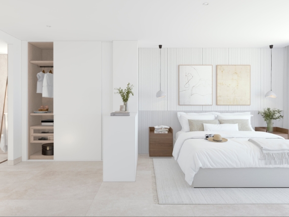 Apartamento impresionante en construcción, con vistas panorámicas en Calpe