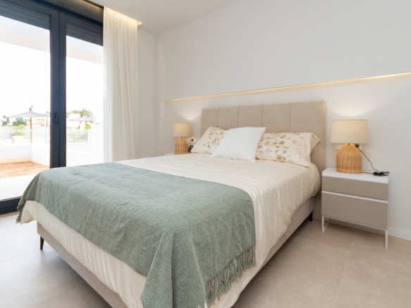 En Denia apartamentos de diseño contemporáneo a pocos pasos del Mediterráneo.