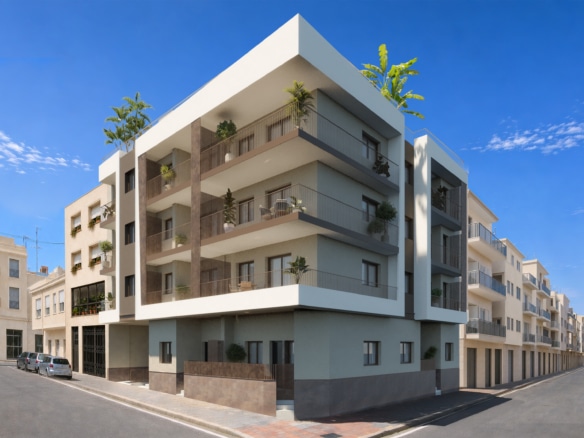Apartamentos de obra nueva en el centro de Santa Pola