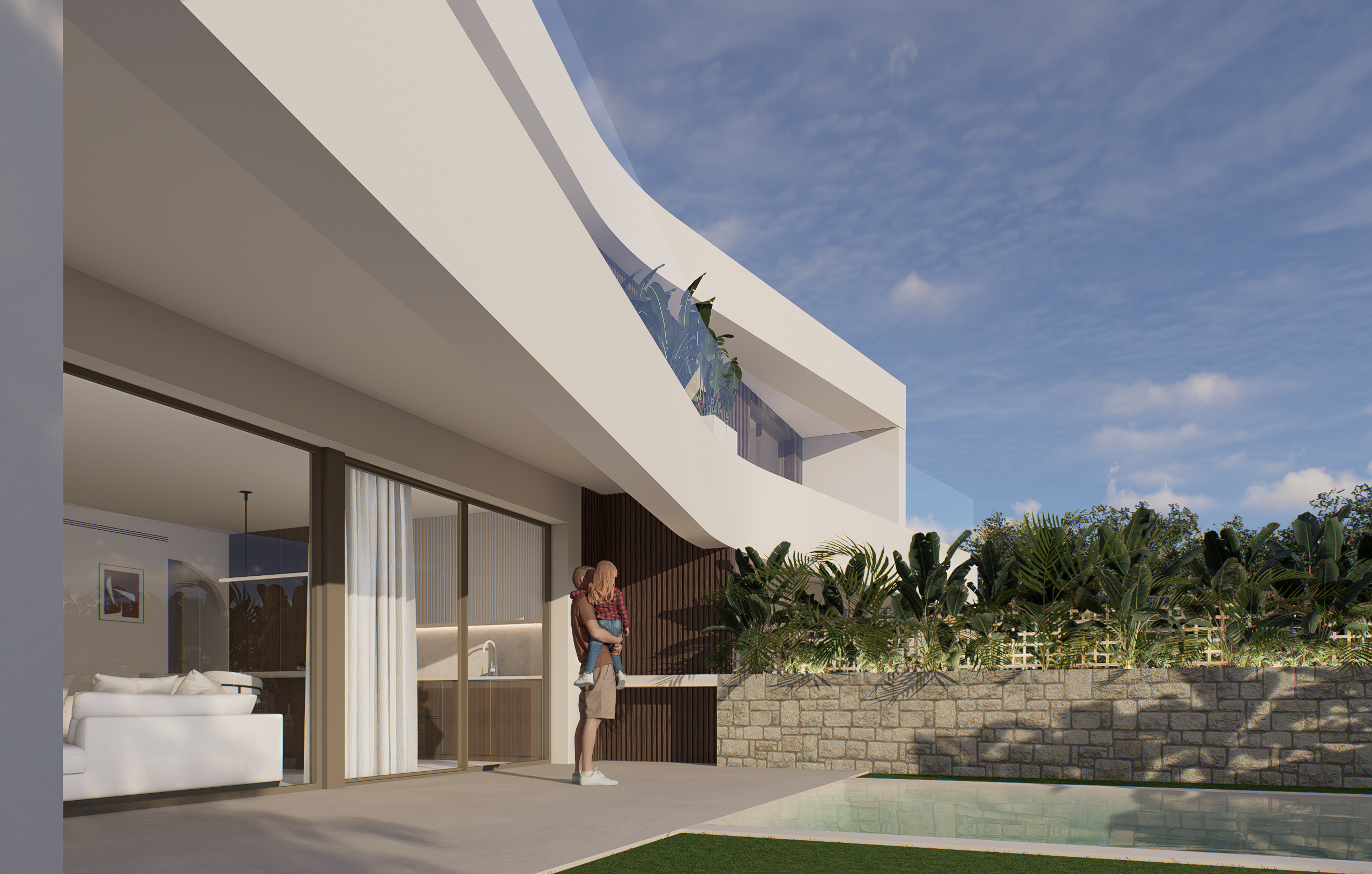 Villas pareadas en construcción , Gran Alacant, Alicante