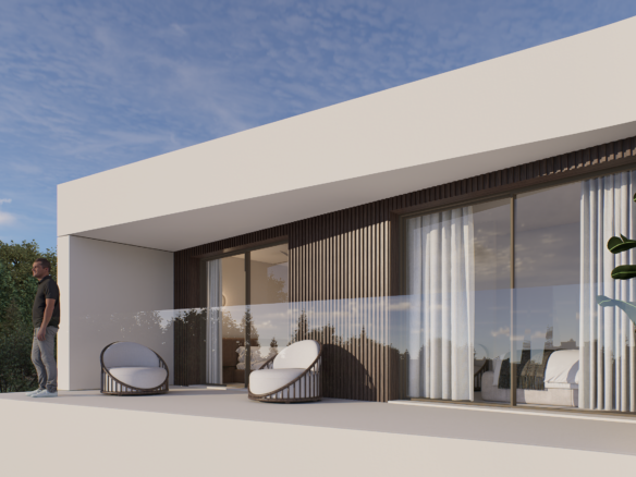 Villas pareadas en construcción , Gran Alacant, Alicante