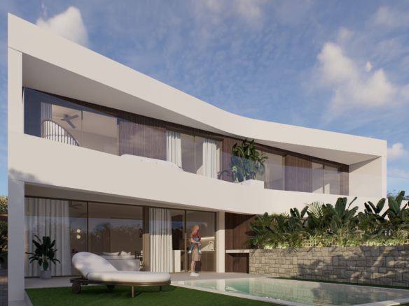 Villas pareadas en construcción , Gran Alacant, Alicante