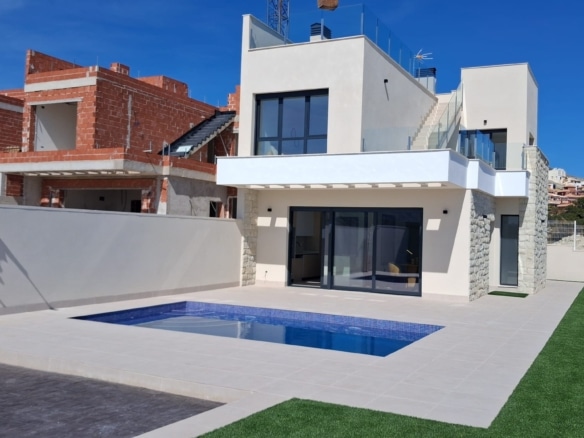 Villas de Obra Nueva en Finestrat<span class="ninja-ref-data" data-ref="F0016" style="display:none;"></span>