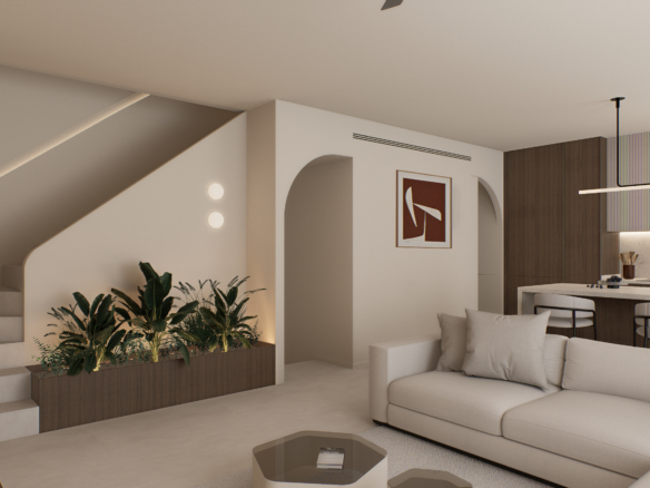 Villas pareadas en construcción , Gran Alacant, Alicante